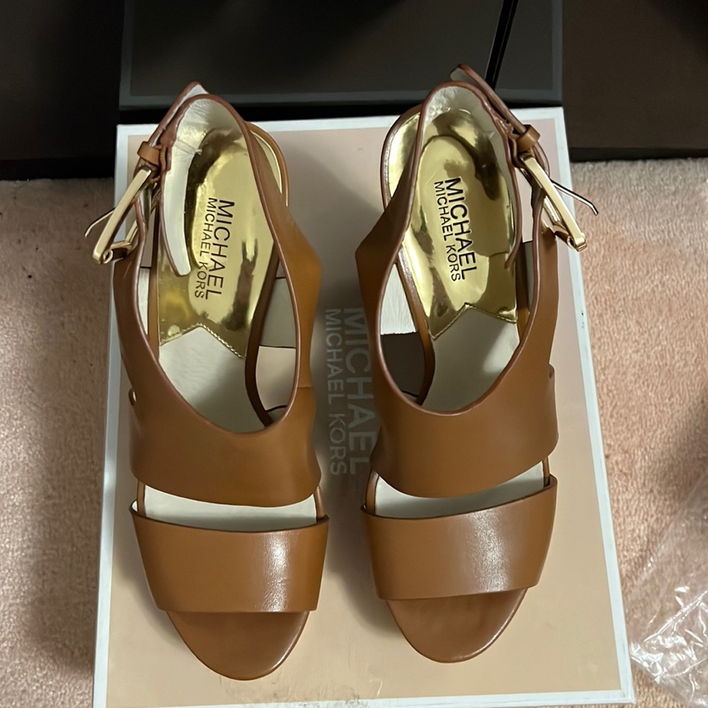 Brand New Michael Kors Carla Wedges